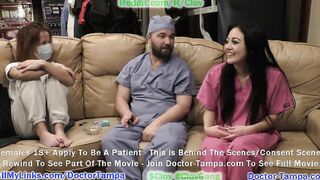 Become Doctor Tampa, Gives Blaire Celeste Yearly Gyno Exam Physical With Help From Nurse Stacy Shepard