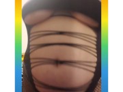 Juicy Jessie - Showing Off My Big Bouncing Tits and Buttplug