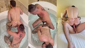 hot guy fucking me in the tub