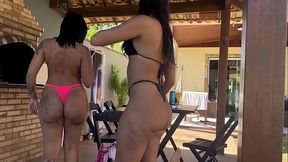 Chamei as do job para uma resenha na minha casa de praia e olha A putaria q deu