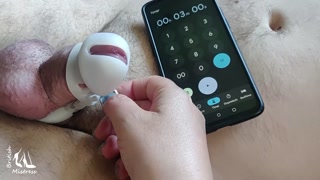 Can he cum in three minutes?