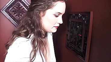 Charlotte Vale Sucks Ron Jeremy in Gloryhole Confessions