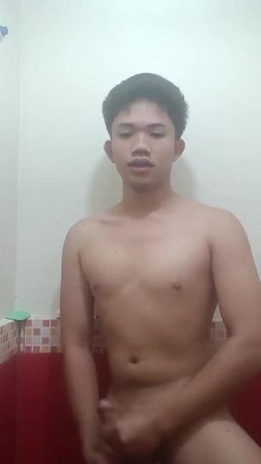 Hot Pinoy Twink Masturbation Under the Shower