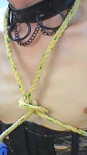 Anaka Sucks and Ejaculates a Red Dale