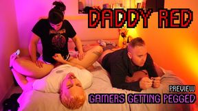 Gamer Guys Pegged | Femdom Strap-On Sex while men ignore her and play video games | Cum as Lube | Prostate Play