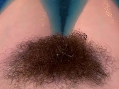 Pussy toying busty high heeled stunner solo pov masturbation