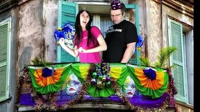 Sexy Mardi Gras Time starring Alexandria Wu