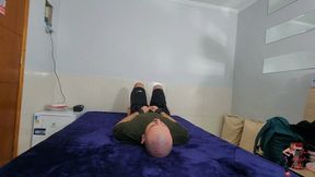 Farting teen, part 1, by Evelyn Buarque and Slave, (cam by Manu) FULL HD