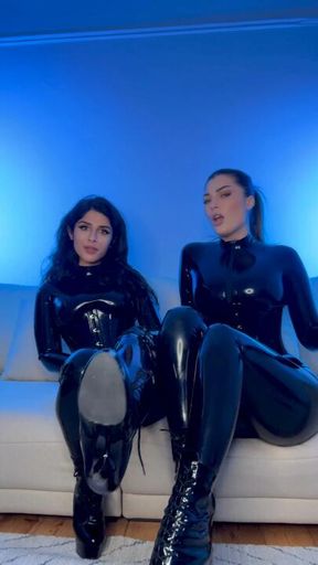 CLEAN OUR BOOTS!! 👅