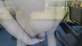 Amateur BBW teen slut practices her sloppy blowjob techniques while you