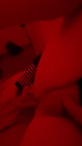 Femboy destorying his ass with a dildo