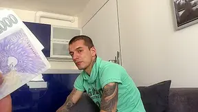 Inked Twink Pays Off Huge Debt with Hung Loan Sharks Throating – Inked Indebtedness