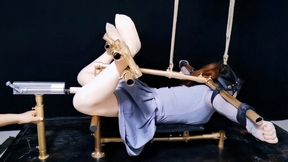 CC123 BONDAGE DEVICE ELECTRICITY SEX TOYS ORGASM CONTROL HUMILIATION FUCKING MACHINES STRUGGLING DOMINATION