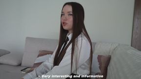 Sexy realtor with a big ass fucked a client for selling a house