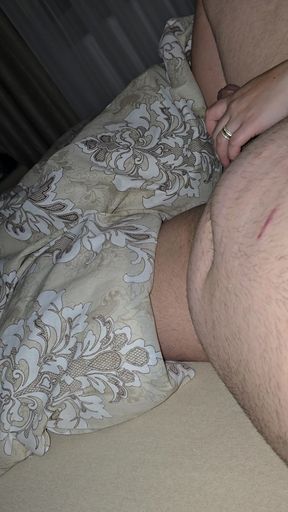 Step mom handjob massive big dick in erection for her husband