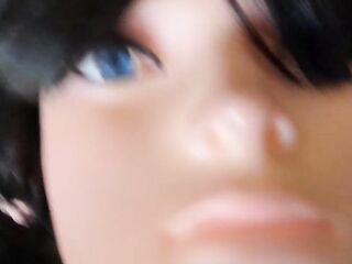 58 Year old Banging a Home Made Silicone Sex Doll