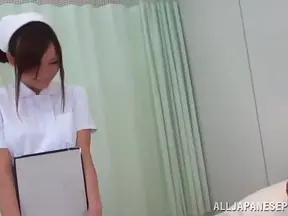 Sizzling Nurse Bends Over Patient’s Cock for Hot Hospital Ride Action