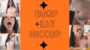 Dilemma: Burping and getting hiccups while eating