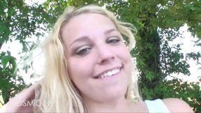 Young blonde Jeannine Hansen - Wet & Wild In The Corn - Big natural tits