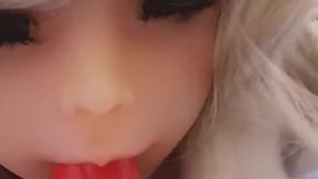 Sexdoll fucked, blowjob and anal