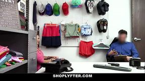 Thief fucked by officer then squirts