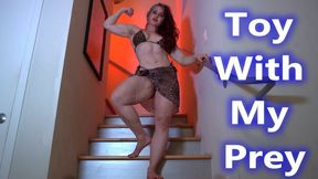 Toy with my Prey: Amazon Huntress is Going to Toy with You - Muscle Worship & Femdom POV Domina Andrea Rosu 4K