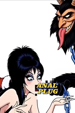 Krampus Stuffed a Butt Plug Into Elvira, the Mistress of Darkness&#039; Ass, and Brought Her to Orgasm. a Christmas Porn Story