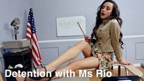 Detention with Ms Rio MP4-Hot teacher Ama Rio keeps you after school