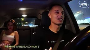 Sexy Gamer Fakes Taxi Ride for Hot Strip Show on Youtube!