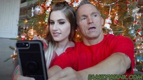 Teen Niki Snow wants warm milk and hot cum from stepdad