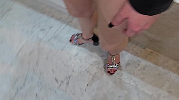 It's the last time you fuck me - bitch fucks very well with heels on