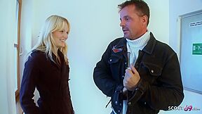 Cute College Girl Pickup And Rough Fuck At Public Hallway