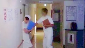 Nurse Gets Railed by Doctor During Steamy Hospital Ride