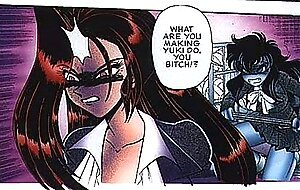Huge breast anime bdsm comic