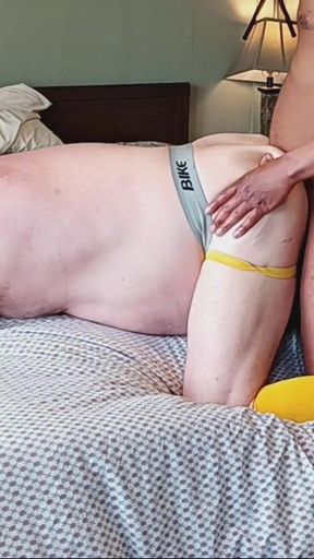 Stunning moment from "BEAR MASSAGE BY BBC  It gets out of hand quick!"