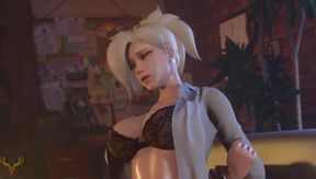 Pharah X Mercy - Slut Doctor's Urgent BBC Futanari Appointment