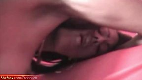 Dark-skinned ts wanks off and shakes big black booty