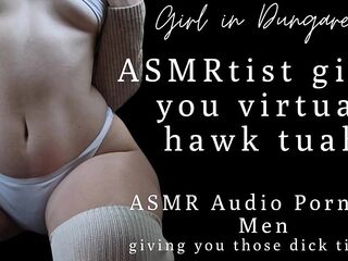 Erotic Audio porn for males - ASMRtist gives u virtual hawk tuah - Giving u these schlong tingles