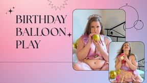 Birthday Balloon Play