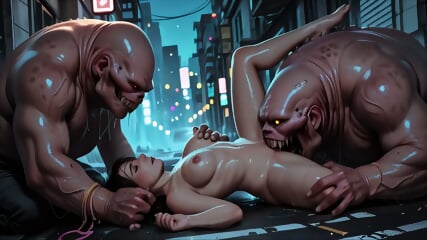 Monster in the city