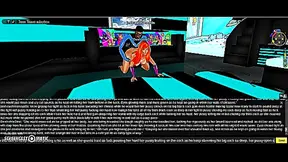 Starfire Fuels Steamy Clash with Nightwing in Hot 3D Hentai Showdown