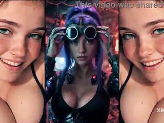 Juicy gals craves greater quantity - Ai generated compilation animation PMV porn movie