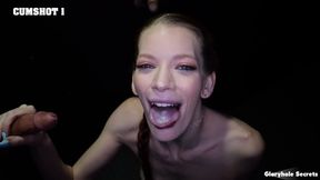 slapping her pussy getting her nipples squeezed 2nd visit