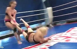 Nudefightclub presents angel rivas vs niki gold