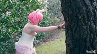 Bunny cosplay όργιο: βαμμένα μαλλιά Linda Lush παίρνει πολλαπλές κολλώδεις πρωκτικές creampies από μεγάλα πέη