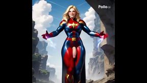 Ai Generated Captain Marvel American Shemale War Fuck