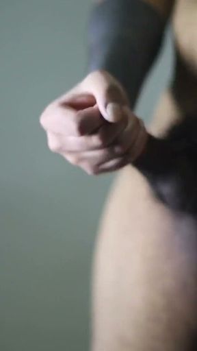 Trans Woman Masturbation Cumshot Cinematic 50mm Lens