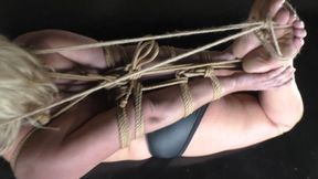 Zoey Ziptie Hogtie Challenge - Full Clip mp4 HD