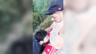 AmorboGay gets rough sex in public park with oral and latin action