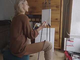 Painting a Pussy Flower